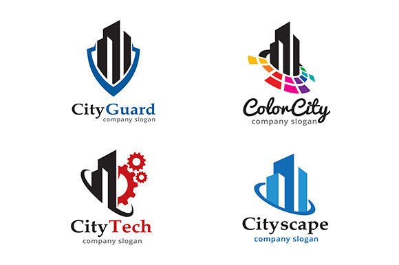 4 City Building Logo Template Design: A Practical Guide for Creative Professionals