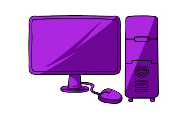 Computer Device Clipart for Creative Projects
