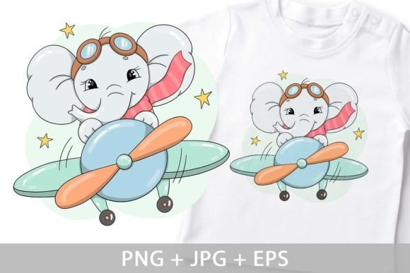 Cute Elephant Clipart Sublimation: A Versatile Design Asset for Creative Projects