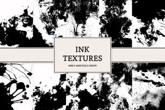 Ink Textures: A Versatile Tool for Creative Projects