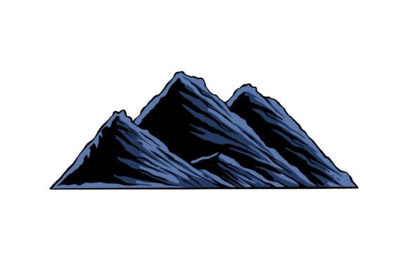 Mountain Hill Vector SVG: A Versatile Graphic for Designers and Creators